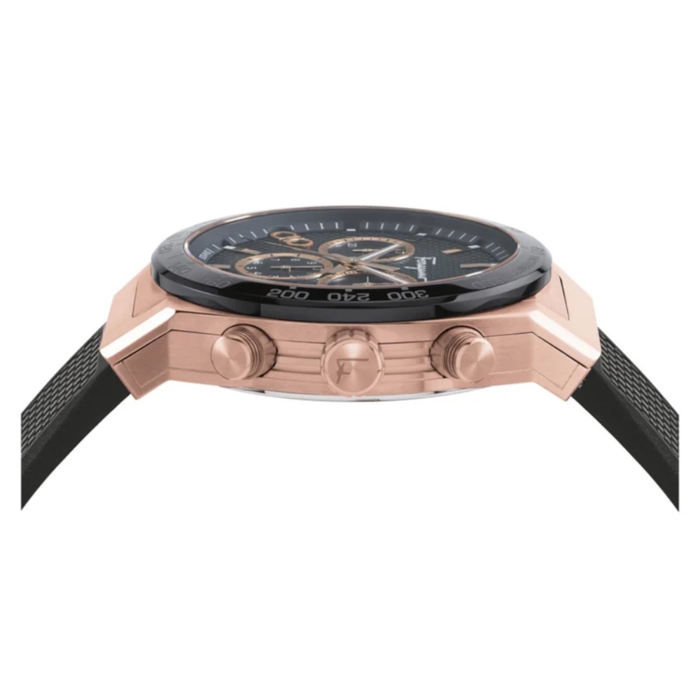 FERRAGAMO SLX Chronograph Watch rose gold NIB SFHR00320 - Picture 6 of 16